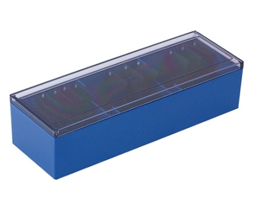 キングジム 名刺整理箱 青 75 1個(ご注文単位1個)【直送品】