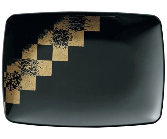 Daiwa 菜津味長角皿 大 金ニシキ SS-231-KNI 1個(ご注文単位1個)【直送品】