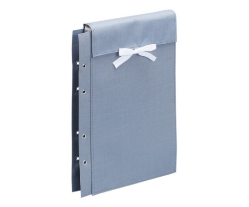 ファイル 布製図面袋 ライトブルー ZN-L03A 1枚(ご注文単位1枚)【直送品】