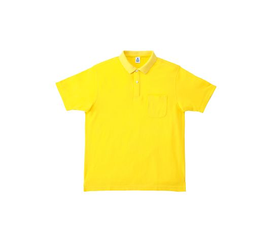 LIFEMAX 2WAYカラーポロシャツ イエロー SS MS3116-10 SS 1枚（ご注文単位1枚）【直送品】