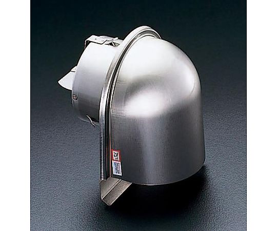 エスコ 146-165mm U型ガラリ(防火ダンパー・フード付/SUS) EA997MC-150 1個(ご注文単位1個)【直送品】