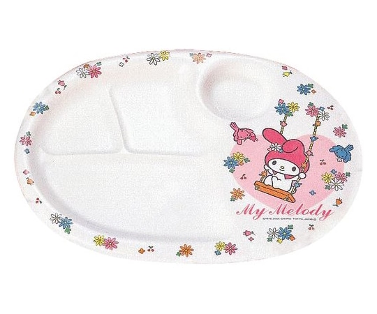 Daiwa ランチ皿 大 マイメロディ MC-31-MYM 1個(ご注文単位1個)【直送品】