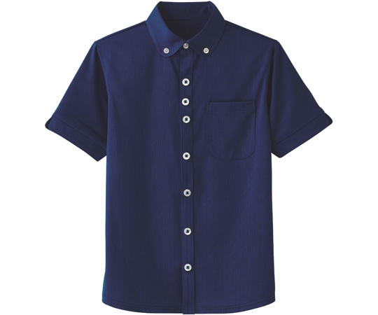 カーシーカシマ HEARTGREEN シャツブラウス KNITTI SHIRT PARACHUTE 海 M HM2649 1枚（ご注文単位1枚）【直送品】
