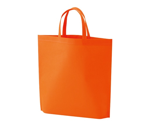アズワン 不織布バッグ 底マチA4縦 オレンジ 1箱(100枚入) LC0930NK00 1箱(ご注文単位1箱)【直送品】