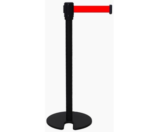 大和産業 自動ロック付きベルトパーテーション ベルト色:赤 BLTNS-RD 1本(ご注文単位1本)【直送品】