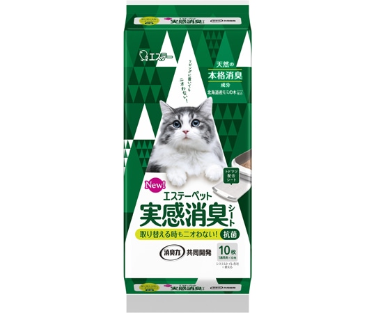 エステー エステーペット 実感消臭シート 10枚×24袋入  1ケース（ご注文単位1ケース）【直送品】