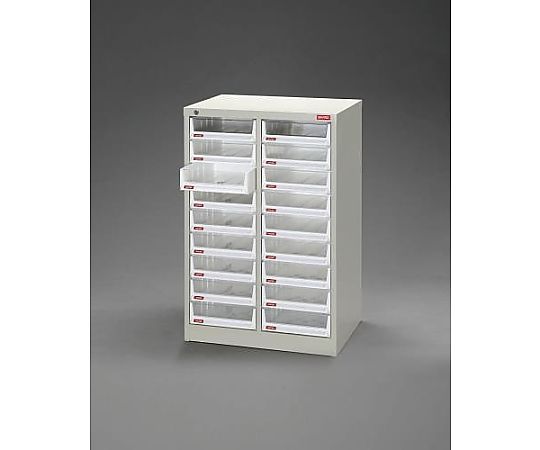 エスコ 590x400x880mm/2列 9段 キャビネット/トレー型 EA957FC-12 1台(ご注文単位1台)【直送品】