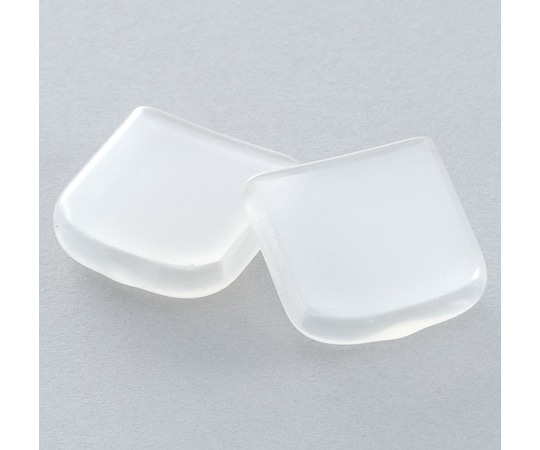 アズワン ボトムハンガー用スベリ止めクリップカバー 100個入 61-810-66-1 1箱（ご注文単位1箱）【直送品】