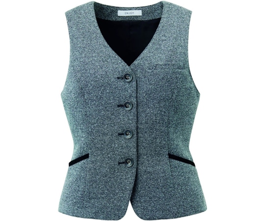 カーシーカシマ ENJOY ベスト KNIT TWEED 19号 EAV717 1枚（ご注文単位1枚）【直送品】