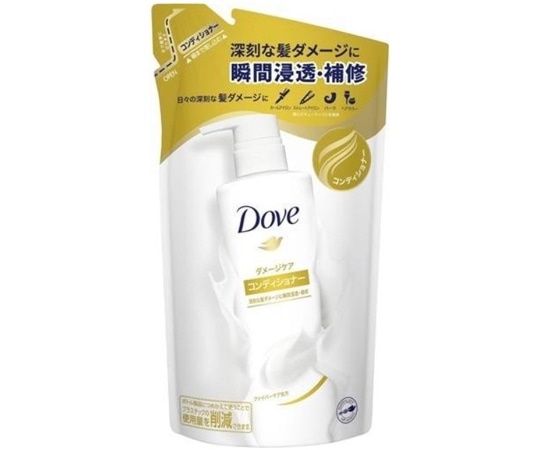 ユニリーバ・ジャパン・CM ダヴ ダメージケア コンディショナー 詰替え用 350g  1個（ご注文単位1個）【直送品】