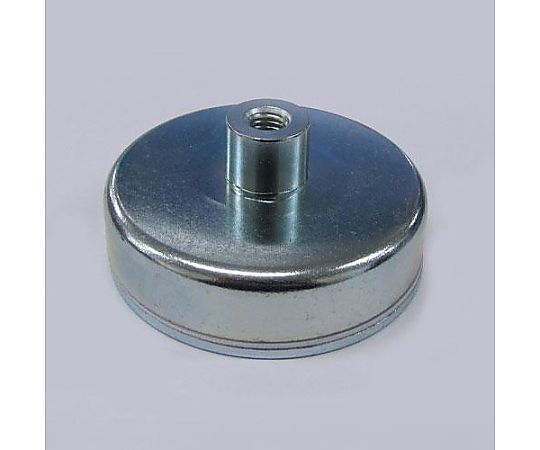 エスコ φ80x 18mm/M10x1.5/600N 強力マグネット EA781EH-23 1個(ご注文単位1個)【直送品】