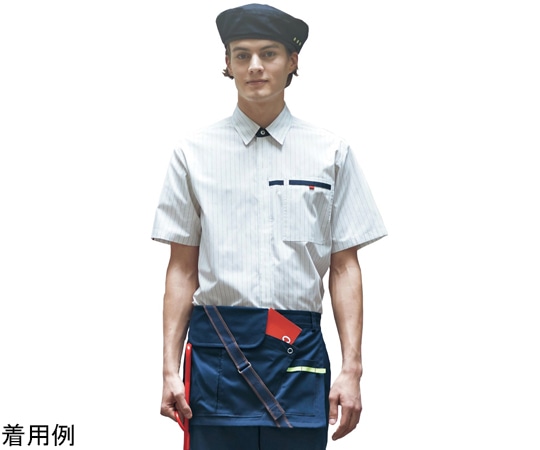 カーシーカシマ CAREAN 半袖シャツ VARIETY SHIRT ネイビー LL CSY012 1枚（ご注文単位1枚）【直送品】