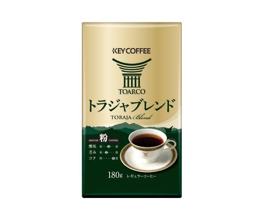 キーコーヒー トラジャブレンド 粉 VP 180g 165602 1袋※軽（ご注文単位1袋）【直送品】