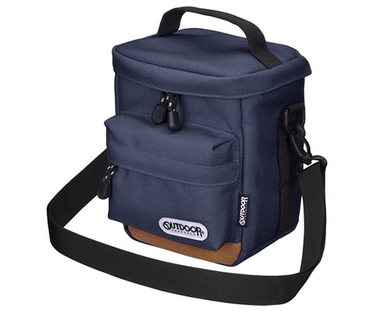 OUTDOOR PRODUCTS カメラショルダーバッグ 04 ネイビー ODCSB04NV 1個（ご注文単位1個）【直送品】
