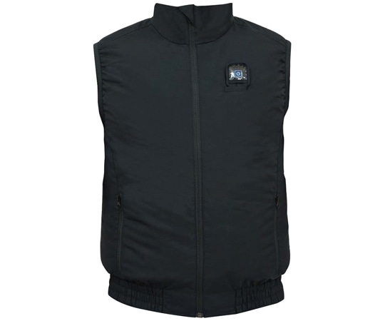 関西ファッション連合 ベスト 空調エアコンR服 カゼクル ブラック M-L MT4000 BLK 1セット(ご注文単位1セット)【直送品】