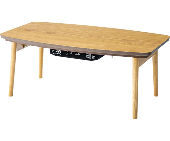 東谷 コタツテーブル ナチュラル エルフィ901OAK 1個(ご注文単位1個)【直送品】