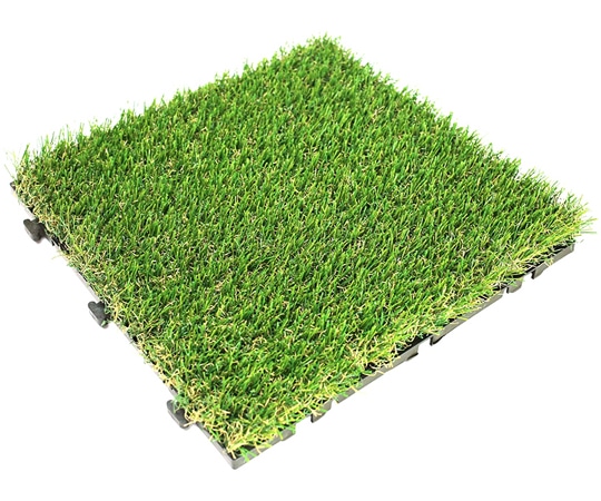 ユニオンビズ 人工芝 メモリーターフ スクエア 25mm 300mm角 9枚入 MTSQ-09 1箱(ご注文単位1箱)【直送品】