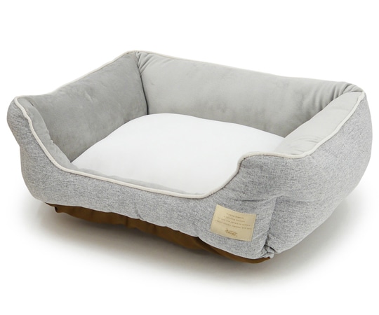 ペットプロジャパン Homey オールシーズンスクエアベッド M グレー  1個（ご注文単位1個）【直送品】