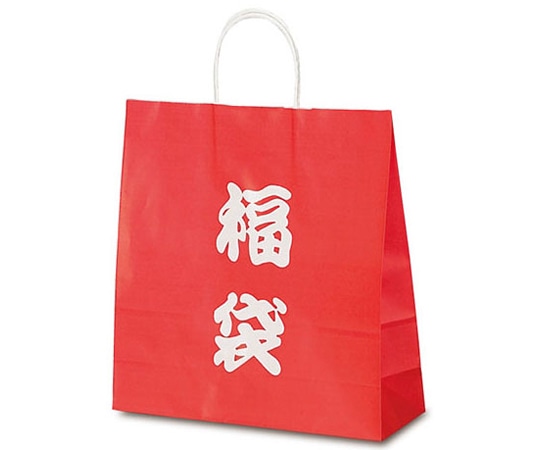 ベルベ 紙袋 自動紐手提袋 T-6 福袋(文字) 200枚 1695 1ケース（ご注文単位1ケース）【直送品】