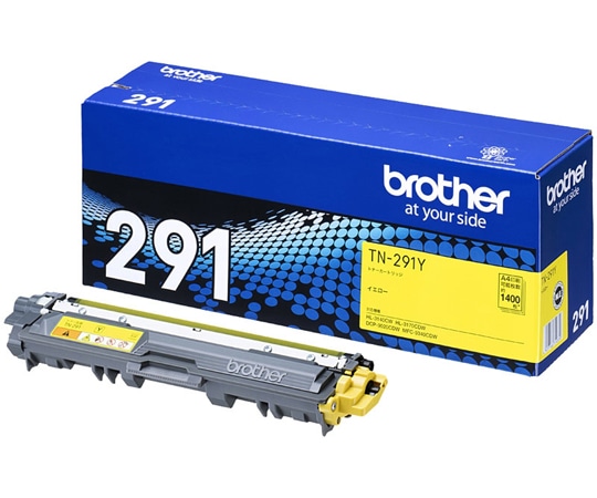 ブラザー トナーカートリッジ(イエロー) TN-291Y 1個(ご注文単位1個)【直送品】