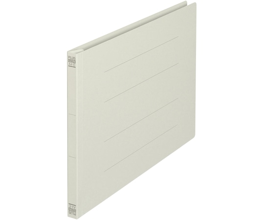 プラス フラットファイル 横型 A4-E グレー NO.022N GY 1冊(ご注文単位1冊)【直送品】