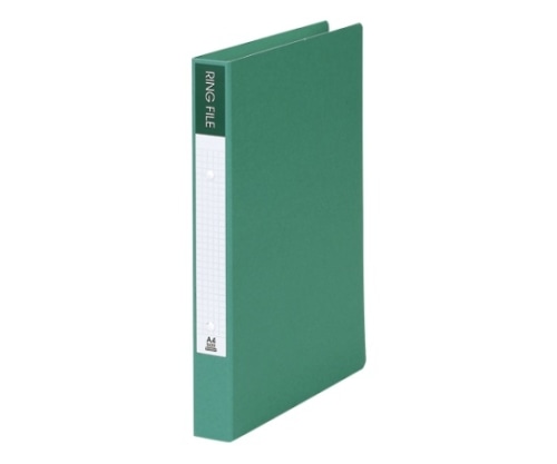 ビュートン 紙製リングファイル グリーン SRF-A4-GN 1冊(ご注文単位1冊)【直送品】