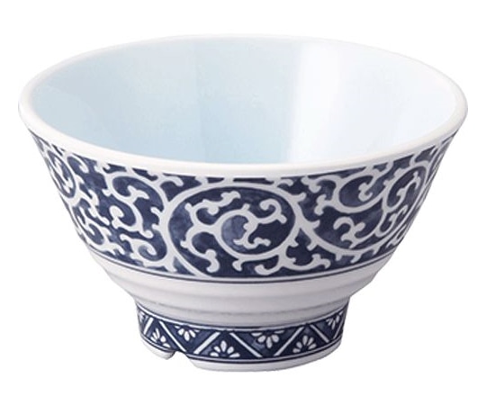 Daiwa 高台多用碗 小 たこ唐草(からくさ)内空色 YH-110-TKSK 1個(ご注文単位1個)【直送品】