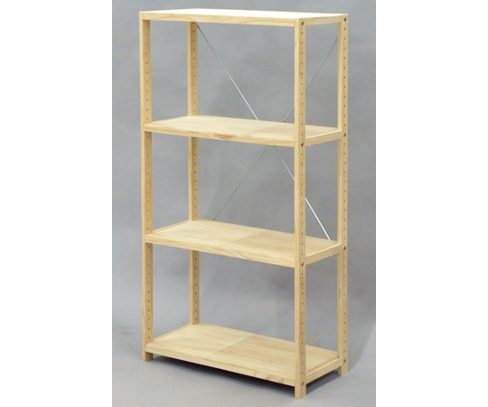 エイ・アイ・エス パインラック 4段 W60 HZPR-4D62 1個（ご注文単位1個）【直送品】