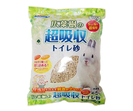 ドギーマンハヤシ 広葉樹の超吸収トイレ砂 5L  1袋（ご注文単位1袋）【直送品】