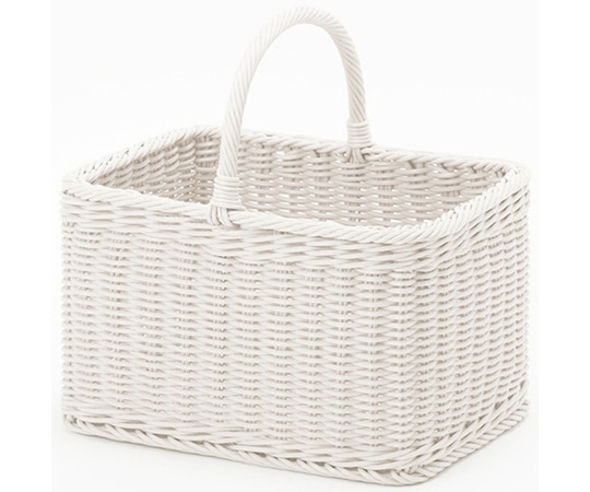 グリュック Medi-Cargo スクエアバスケット ホワイト 2個入 GLMC-12WH 1セット（ご注文単位1セット）【直送品】