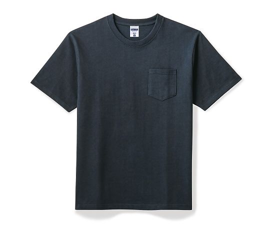 LIFEMAX 10.2オンスポケット付きスーパーヘビーウェイトTシャツ ネイビー XL MS1157-8 XL 1枚（ご注文単位1枚）【直送品】
