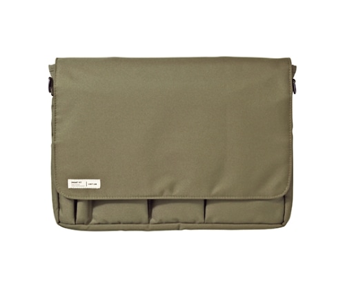LIHITLAB SMART FIT キャリングポーチ 22オリーブ A-7577 A7577-22 1個(ご注文単位1個)【直送品】