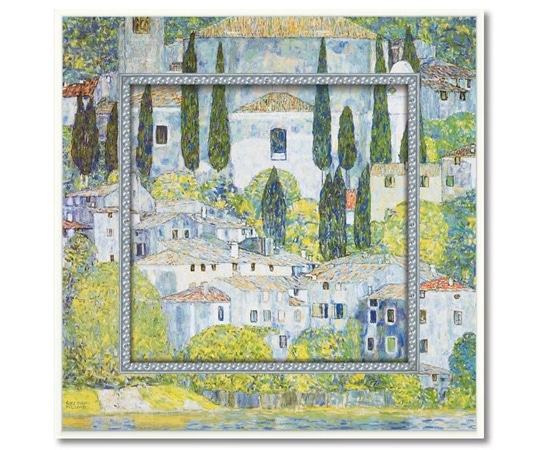 ユーパワー ビッグアート ~ミュージアム アート コレクション~(クリムト｢カーソネスガルダチャーチ｣) BA-05018 1個（ご注文単位1個）【直送品】