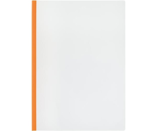 カウネット ガイド付レールクリヤーホルダー 30枚とじ 橙 10冊 4268-5593 1パック(ご注文単位1パック)【直送品】