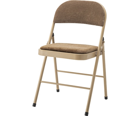 東谷 フォールディングチェア ベージュ PC-33BE 1個（ご注文単位1個）【直送品】