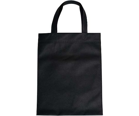 三和 不織布A4手提げバッグ ブラック 10枚 KAW2735-40 1パック(ご注文単位1パック)【直送品】