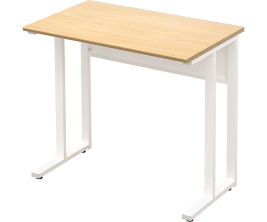 Y2K コンパクトデスク800 天板:ナチュラル/脚:ホワイト  1台(ご注文単位1台)【直送品】