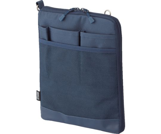 LIHITLAB A5バッグインバッグ(タテ型) ネイビー A7682-11 1個(ご注文単位1個)【直送品】
