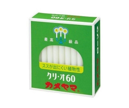 カメヤマ カメヤマ ローソク クリ・オ60 40本入  1箱(ご注文単位1箱)【直送品】