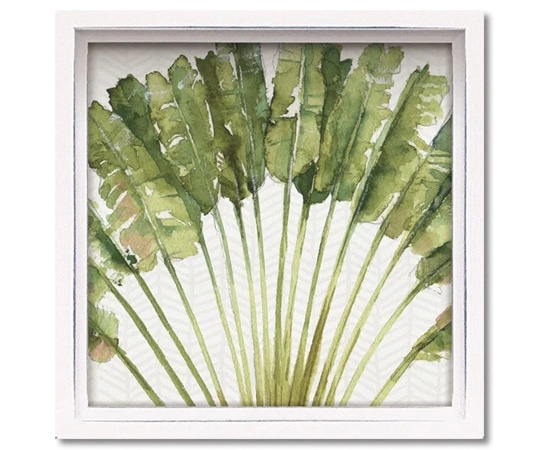 ユーパワー ロハス ミニアートフレーム リサ オーディット｢ミックス グリーン4｣ LA-01250 1個（ご注文単位1個）【直送品】