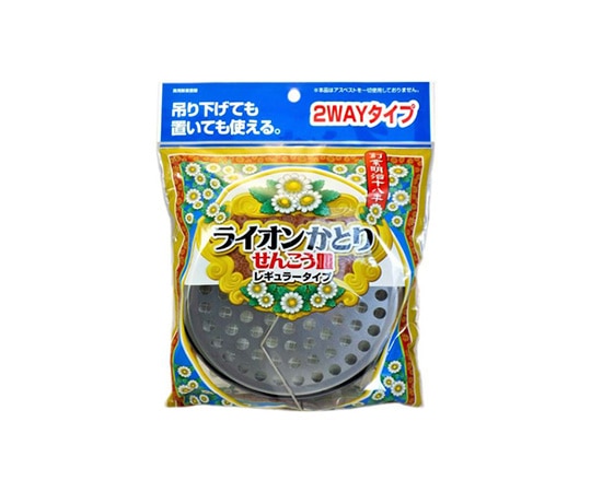 ライオンケミカル ライオンかとりせんこう皿 レギュラータイプ 2WAYタイプ  1個(ご注文単位1個)【直送品】