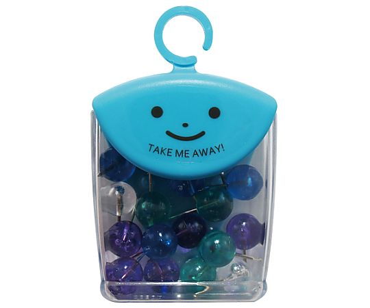 ミツヤ マップピン10mm マリンカラー 20本×5箱入 TM-7-M 1ケース（ご注文単位1ケース）【直送品】