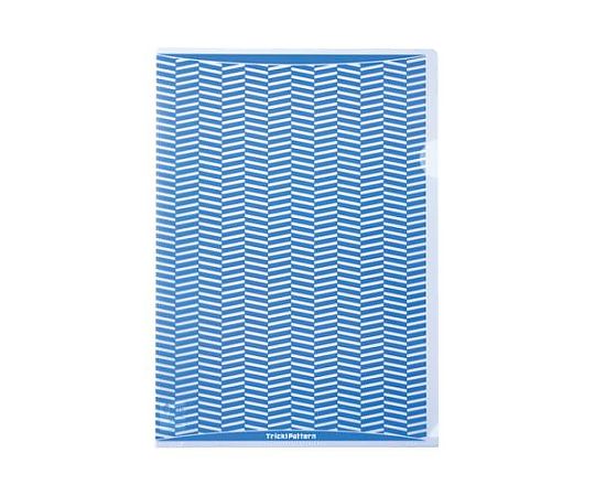 ヒサゴ A4 カモフラージュクリアホルダー(10枚/ライトブルー) EA762CB-407 1パック(ご注文単位1パック)【直送品】