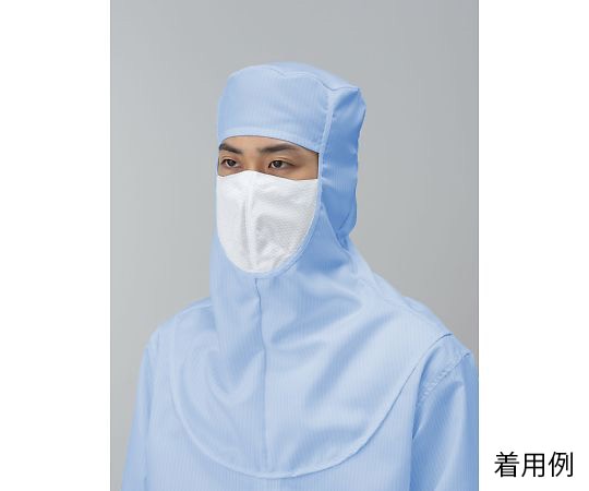 東洋リントフリー オートクレーブ対応目出しフード 青 M FP4003-02 M 1枚 (ご注文単位1枚)【直送品】