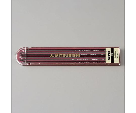 エスコ 2.0mm[2B]シャープペンシル替芯(6本) EA765MF-105 1個(ご注文単位1個)【直送品】