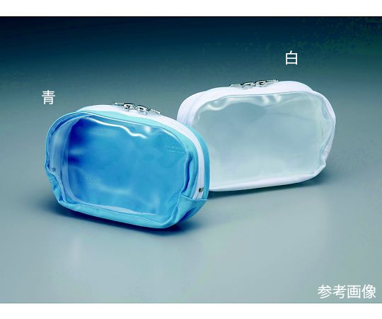 東洋リントフリー 前面透明ポシェット 白 フリーサイズ FZ932C-01 FREE 1個 (ご注文単位1個)【直送品】