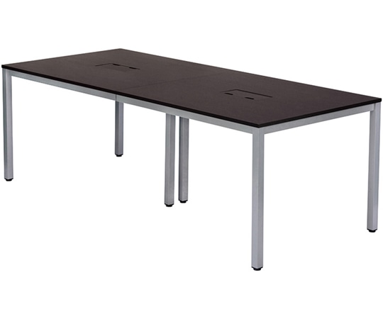 アール・エフ・ヤマカワ OAミーティングテーブルW2100 ダークⅡ ATD2-2190-AF2 1台(ご注文単位1台)【直送品】