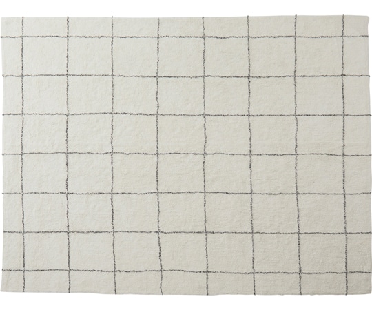 東谷 ラグ アイボリー TTR-184IV 1個（ご注文単位1個）【直送品】