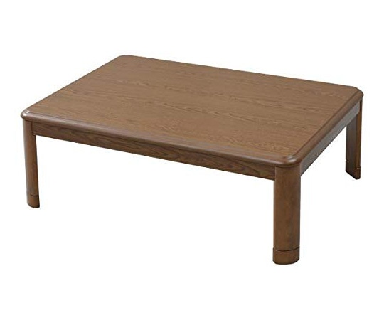 山善(YAMAZEN) 家具調こたつ(継脚付) 120×80cm GKR-F120H 1台(ご注文単位1台)【直送品】