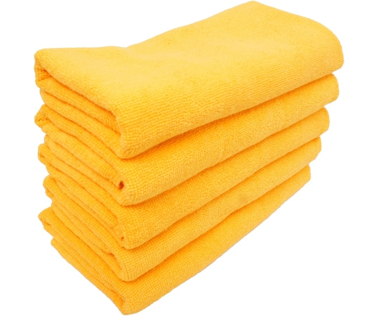 小野商事 フェイスタオル 5枚入 スレン染め ゴールド 240匁 AG1650 1袋（ご注文単位1袋）【直送品】